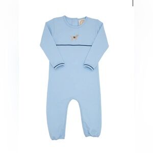 The Beaufort Bonnet Company Long Sleeve Bradford Romper Dog